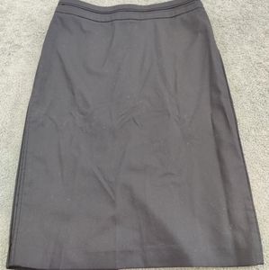 Warehouse classic black skirt